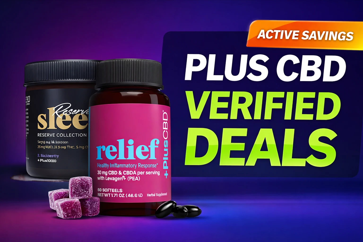 PlusCBD Promo Codes & Verified CBD Deals