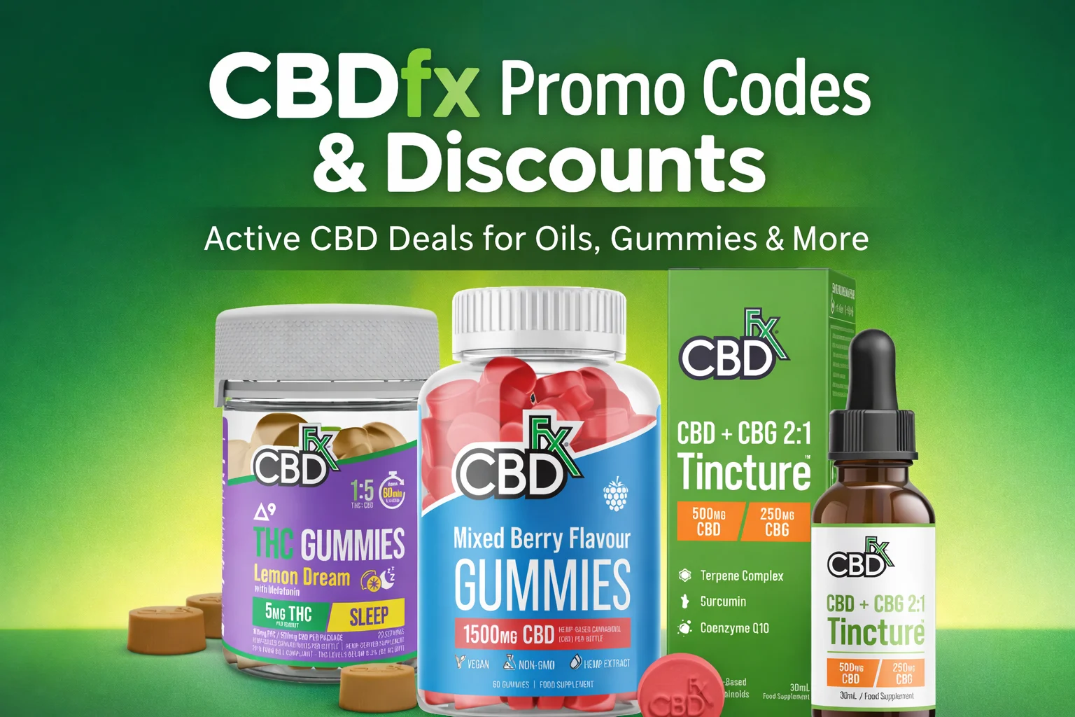 CBDfx Promo Codes & Verified CBD Savings Guide