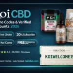 Koi CBD Promo Codes & Verified Discounts 2026 — Save Up To 25% Off
