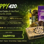 Happy 420 Promo Codes & Verified Discounts 2026 — Save Up To 48% Off CBD & Smartshop